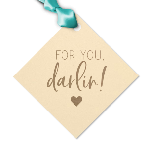 Our personalized Natural Frost White Large Scalloped Gift Tag with Shiny Champagne Foil has a Solid Heart graphic and is good for use in Wedding, Hearts, Anniversary themed parties and are a must-have for your next event—whatever the celebration!