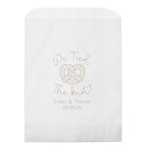 Tied the Knot Pretzel bag