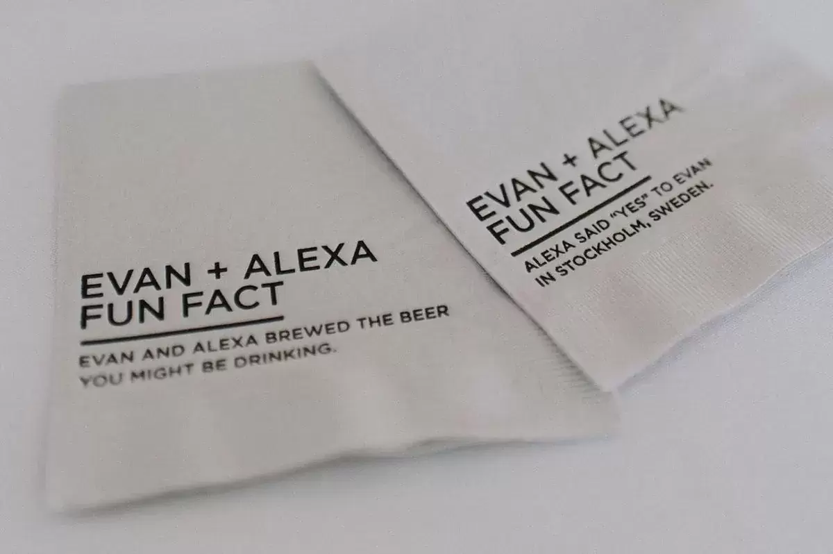 Fun Fact napkins are perfect for every occasion!