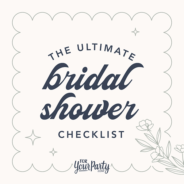 Bridal Shower Checklist 