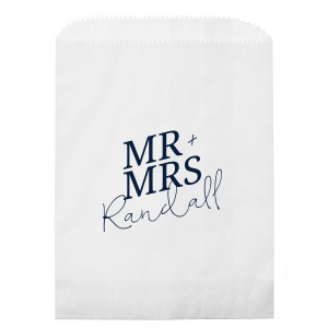 Bold Mr. + Mrs. Party Bag