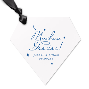 Add a unique touch on your gift with this glamorous Muchas Gracias Letterpress Gift Tag. It has amazing graphics on it that will make your closest ones love it even more. Surprise them! 