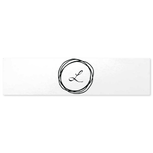 ForYourParty's personalized White Small Round Label with Matte Black Ink Label Print Colors has a Circle Doodle Frame graphic and is good for use in Frames themed parties and will add that special attention to detail that cannot be overlooked.