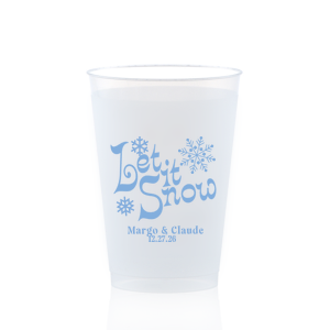 Celebrate the most wonderful time of the year with the Let It Snow Cup. A classic and cheerful design that is sure to warm hearts through the chilly holiday season. Available in a variety of colors and styles to best suit your tastes and needs. 