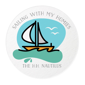 ForYourParty's personalized White Custom Photo Square Coaster with Matte Black Ink Digital Print Colors will make your guests swoon. Personalize your party's theme today.