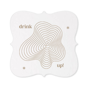 Art Nouveau Coasters, Chic Coasters