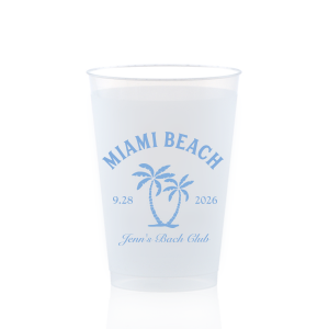 Bachelorette Beach Party Palm Breeze Cup