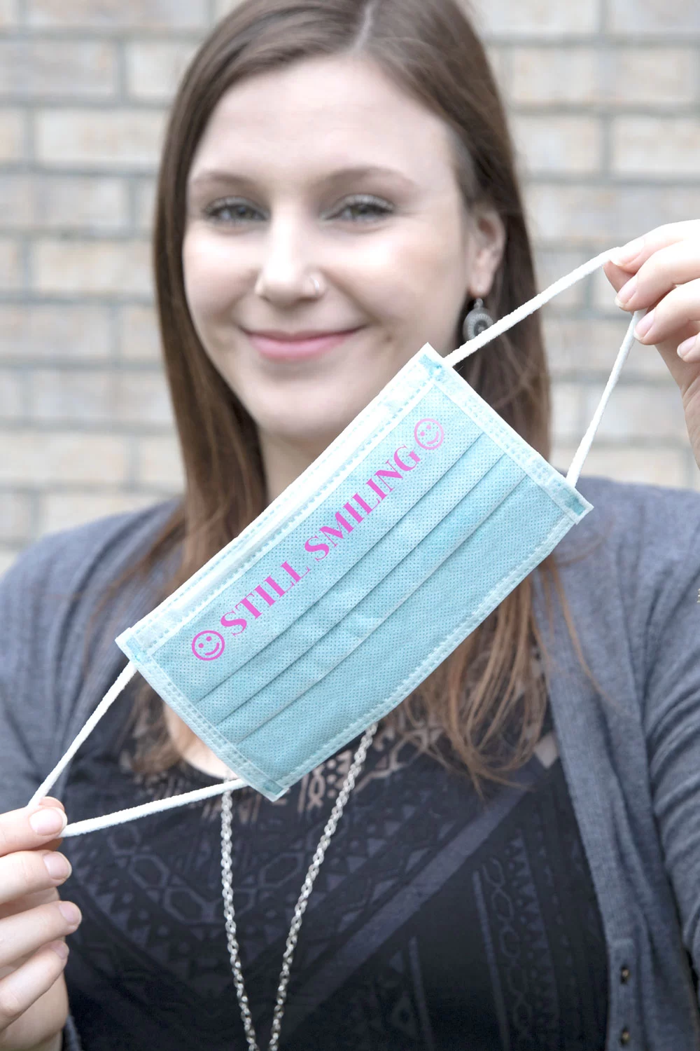 Give your essential workers a practical gift with personalized face masks from For Your Party