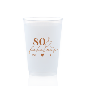Our custom Copper Ink 12 oz Frost Flex Cup is good for use in Accents, Frames, Wedding themed parties and couldn't be more perfect. It's time to show off your impeccable taste.
