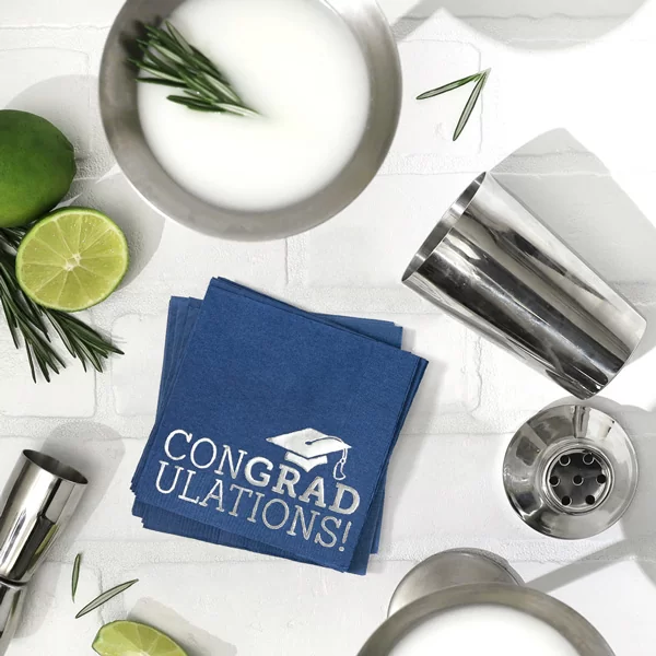 Congradulations party ready napkin pack
