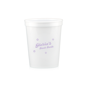 Embrace the bride-to-be's final fling before the ring with the Bachelorette Blooms Personalized Cup, featuring her name encircled by delicate minimal floral designs. A chic and feminine touch for a memorable bachelorette party.