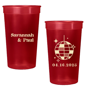 Savannah aluminum recyclable cups redesigned for St. Patrick's Day