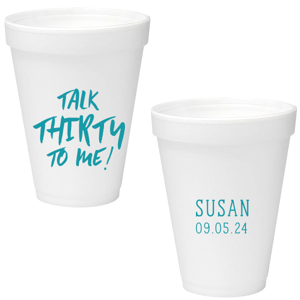 Custom 20oz Foam Cups, Personalized Foam Cup Favors, Custom Foam Cup  Favors, Customized 20oz Foam Cup Favors, Personalized Foam Cup Favors