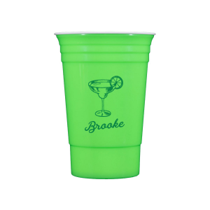 Raise a glass to the future Mrs. with the Margs and Matrimony Bachelorette Party Toast Cup, personalized in script with her name and adorned with a hand-drawn margarita. A bold and stylish choice for a memorable bachelorette party toast.