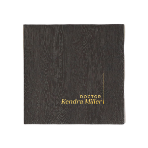 Mark the turning of the tassel with the Minimal Tassel Graduation Napkin, personalized with the graduate's name and adorned with an elegant tassel graphic. A symbol of achievement and a festive detail for any graduation celebration.