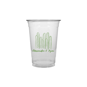 Cool down at your summertime party event with the Southwest Cactus Cup. Featuring a screen print of hand-drawn cactuses above customizable text, the cup is available in your choice of styles and colors to best match your party's unique vibes.