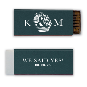 We Said Yes Leaf Ampersand Match