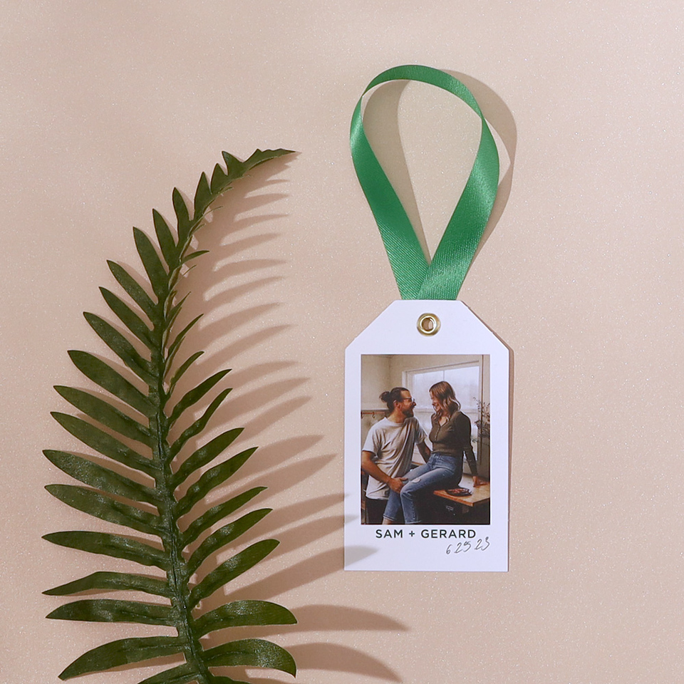 Keepsake Picture Custom Photo Gift Tag