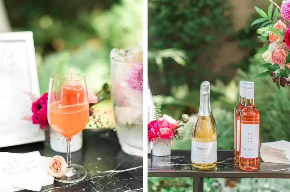 popsicle bar cart for summer outdoor party