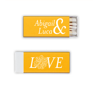 Custom Poptone Tuscan Sun Cigar Matchbox with Shiny Rose Quartz Foil has a Wildflower graphic and is good for use in Floral themed parties and couldn't be more perfect. It's time to show off your impeccable taste.