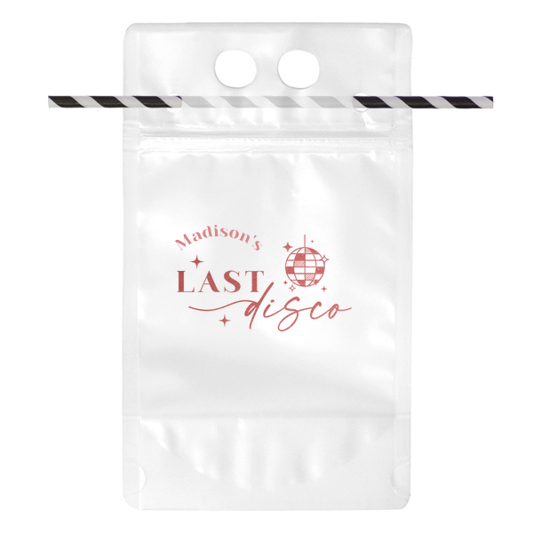 Last Disco Bachelorette Drink Pouch