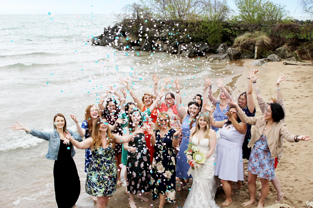 For Your Party 15th anniversary confetti celebration 