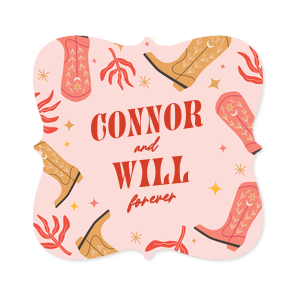 Now you have chance to add this fancy Cowgirl Bachelorette Coaster with your own name branded on it! It will come as a nice surprise for your guests, and be ready to receive hundreds of compliments