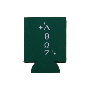 Elevate your Greek Week experience with our custom can cooler! Made of durable neoprene, it keeps your drinks icy cold. Personalize it with your initials or Greek letters in stylish fonts and colors. Perfect for rush events, sorority giveaways, or toga parties. Don't just blend in, stand out and celebrate your Greek life in style!