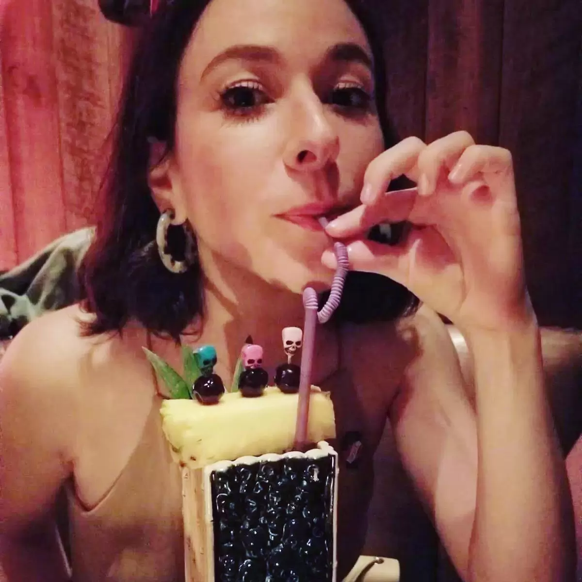 tiki themed bachelorette party night out