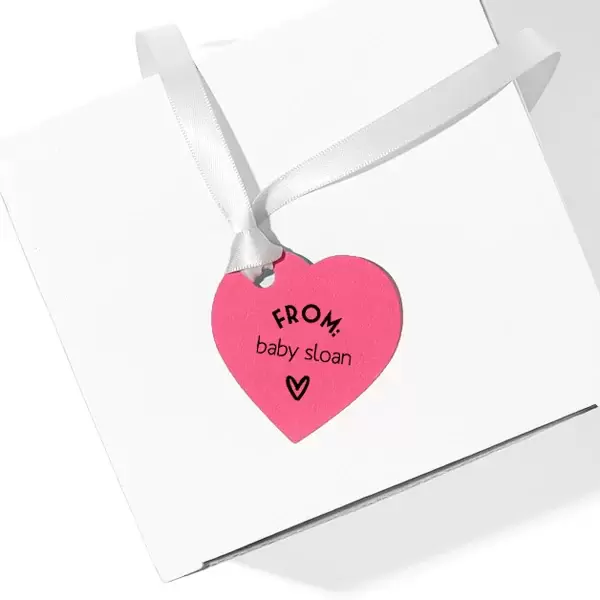 Heart Gift Tag (Foil)
