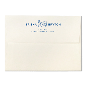ForYourParty's elegant Lettra Pearl White 110lb Invitation Envelope with Chocolate Ink Letterpress Inks has a Accent And 6 graphic and is good for use in Accents, Words themed parties and can't be beat. Showcase your style in every detail of your party's theme!