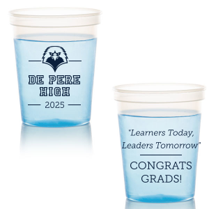 Congrats Grad Did It Stadium Cup 16 0z Personalized Cups Double