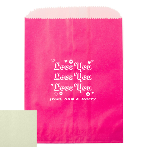 Get your Valentine's Love You Bag now and celebrate this holiday in style! This famous-looking bag with a specially designed graphics just for you will add that special attention to detail that cannot be overlooked.