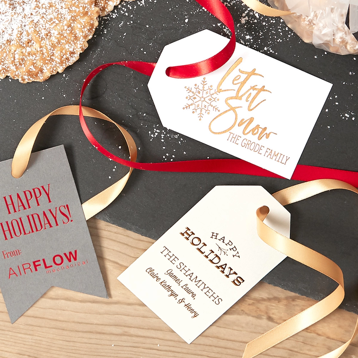 Get ready for the holiday season and prep those gift tags!