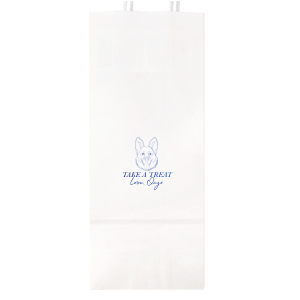 Whether you are celebrating a wedding, birthday party, or giving a dog themed party favor, this bag is perfect for you. Featuring an adorable dog graphic, this bag is perfect for German Shepard owners and German Shepard lovers. 