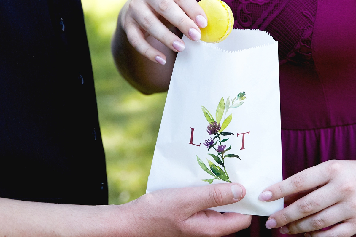 wedding favor goodie bag