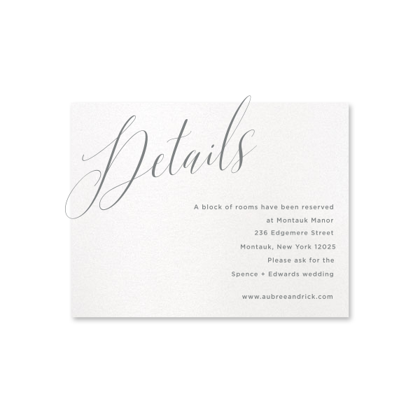 Love Notes Details Card