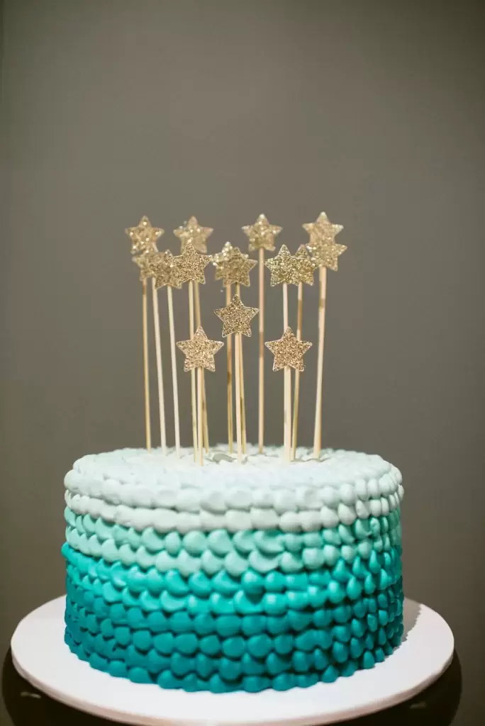 baby shower star themed cake