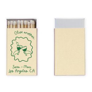 Olive Another Cheers Matchbox