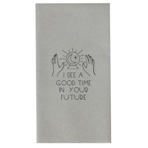 Our custom Metallic Gold Cocktail Napkin with Matte Black Foil is good for use in Trendy, Floral, Organic themed parties and can be customized to complement every last detail of your party.