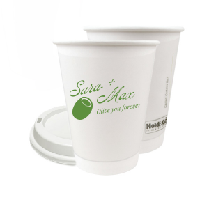 The Olive You Forever Cup is perfect for celebrating your love with friends and family. The cheeky design is available in your choice of screen printed ink and cup colors. Along with customizable text, this unique drinkware is sure o be a hit at your next engagement, wedding, or anniversary party!