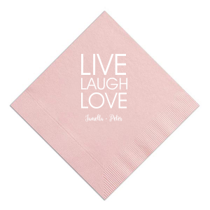 ForYourParty's elegant Candy Pink Cocktail Napkin with Matte Black Foil Color couldn't be more perfect. It's time to show off your impeccable taste.