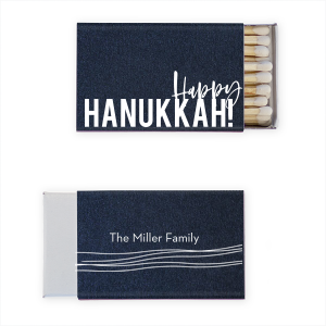 Happy Hanukkah Matchbox