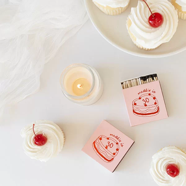 Cherry Cake Matchbox