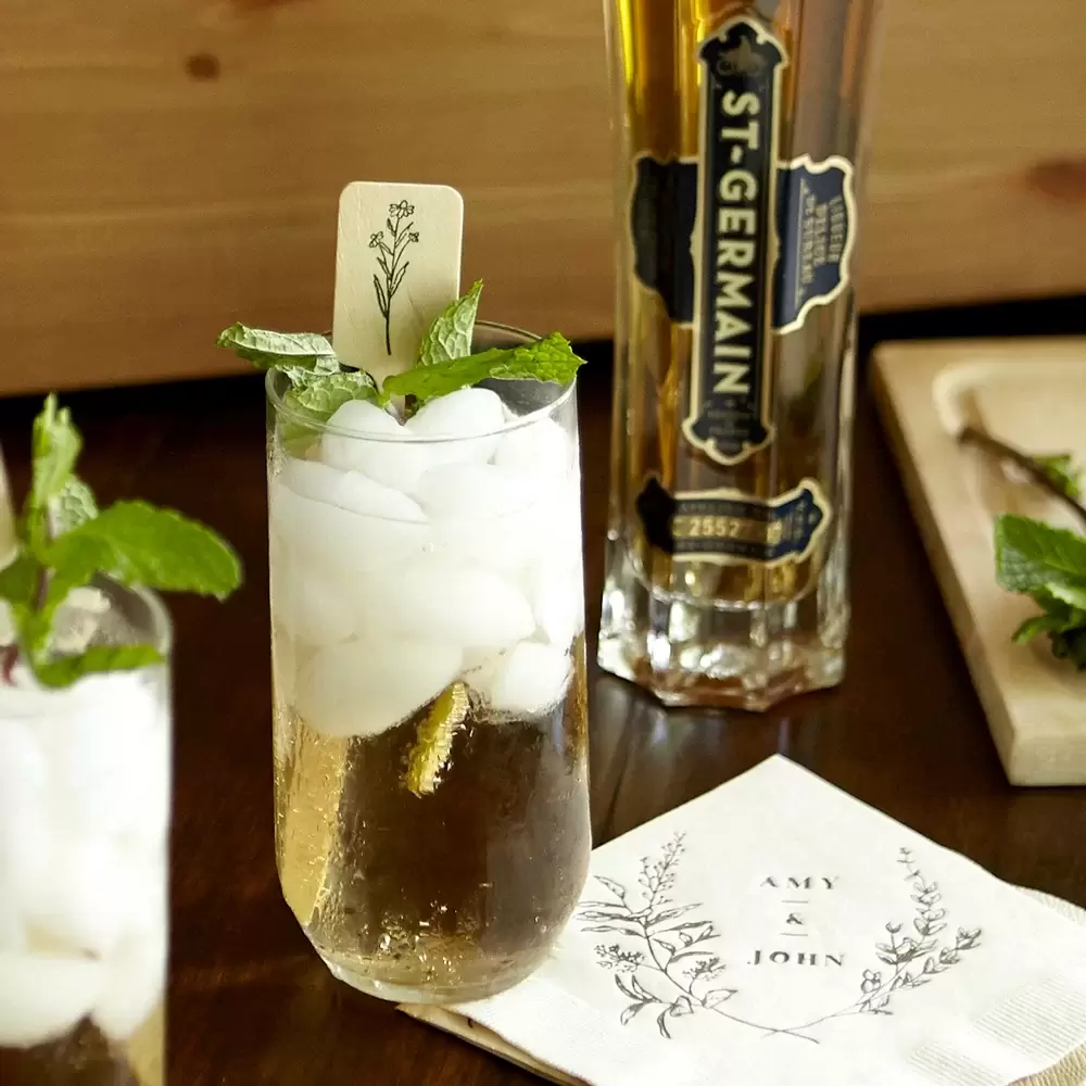 try an Elderflower Mint Prosecco at your next party