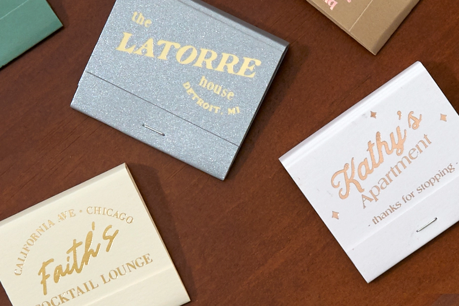 custom matchbooks for your wedding