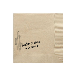 Destination Mexico Cactus Napkin