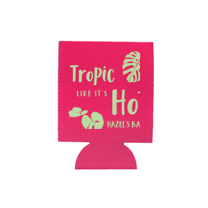 Tropical Bachelorette Can Cooler