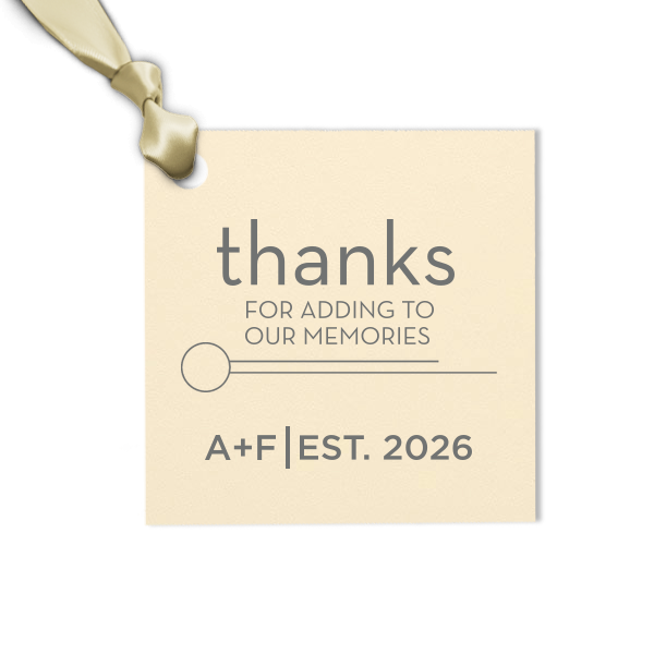 Our personalized Linen Pearl Cream Square Gift Tag with Matte Spruce Foil Color has a Circle Flourish graphic and is good for use in Accents themed parties and couldn't be more perfect. It's time to show off your impeccable taste.