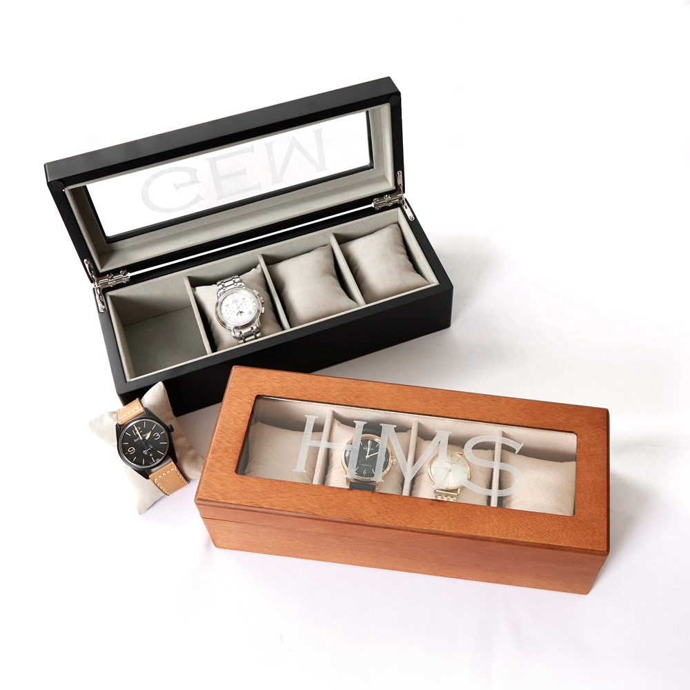 custom father's day gifts watch box next to each other